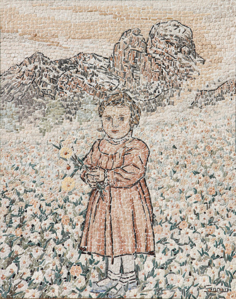 La Bimba con i fiori / The little girl with the flowers